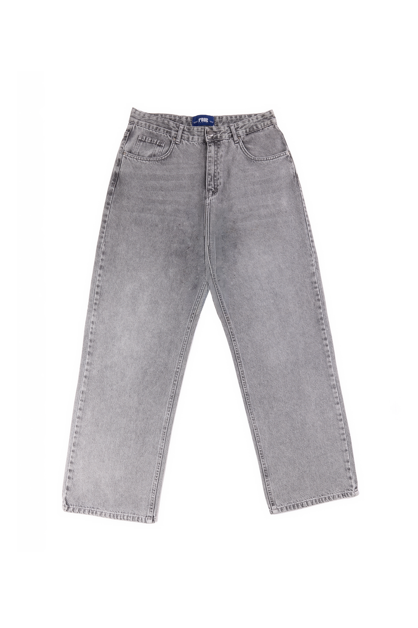 Acid Gray baggy denim