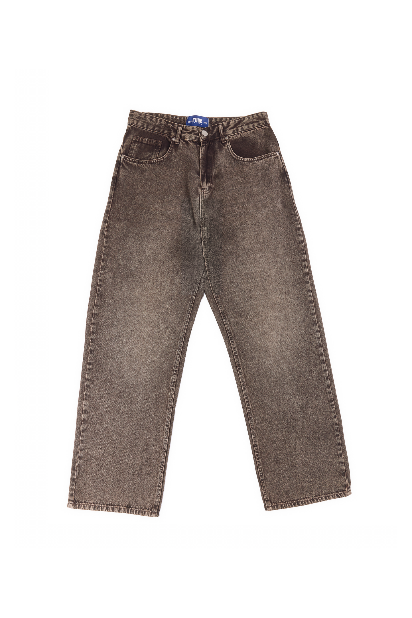 Brown flex Baggy Denim