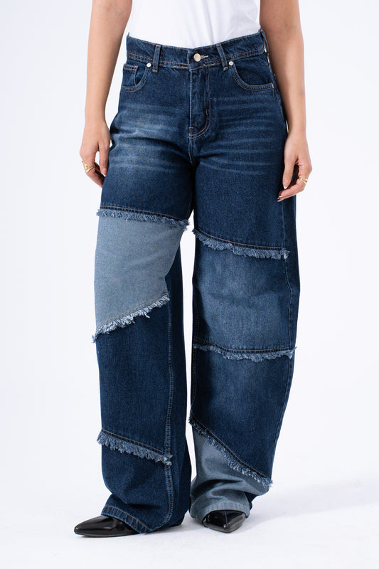 Blue Remix Baggy Denim