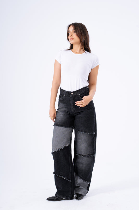 Dark Pixie Baggy Denim