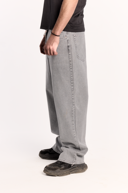 Acid Gray baggy denim