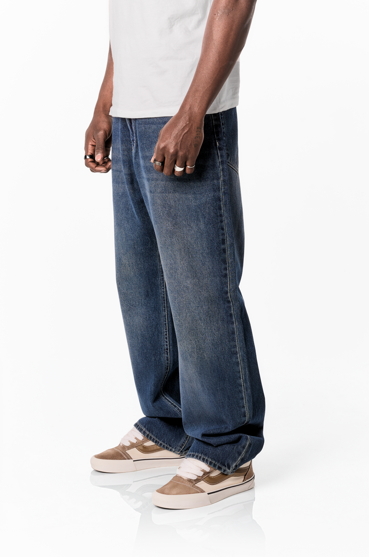Bluestorm Fade Baggy Denim