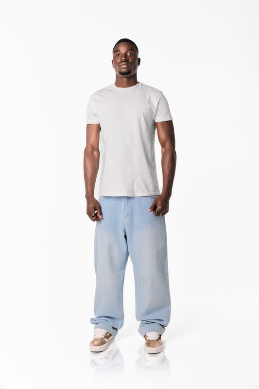 Skyline Fade baggy denim