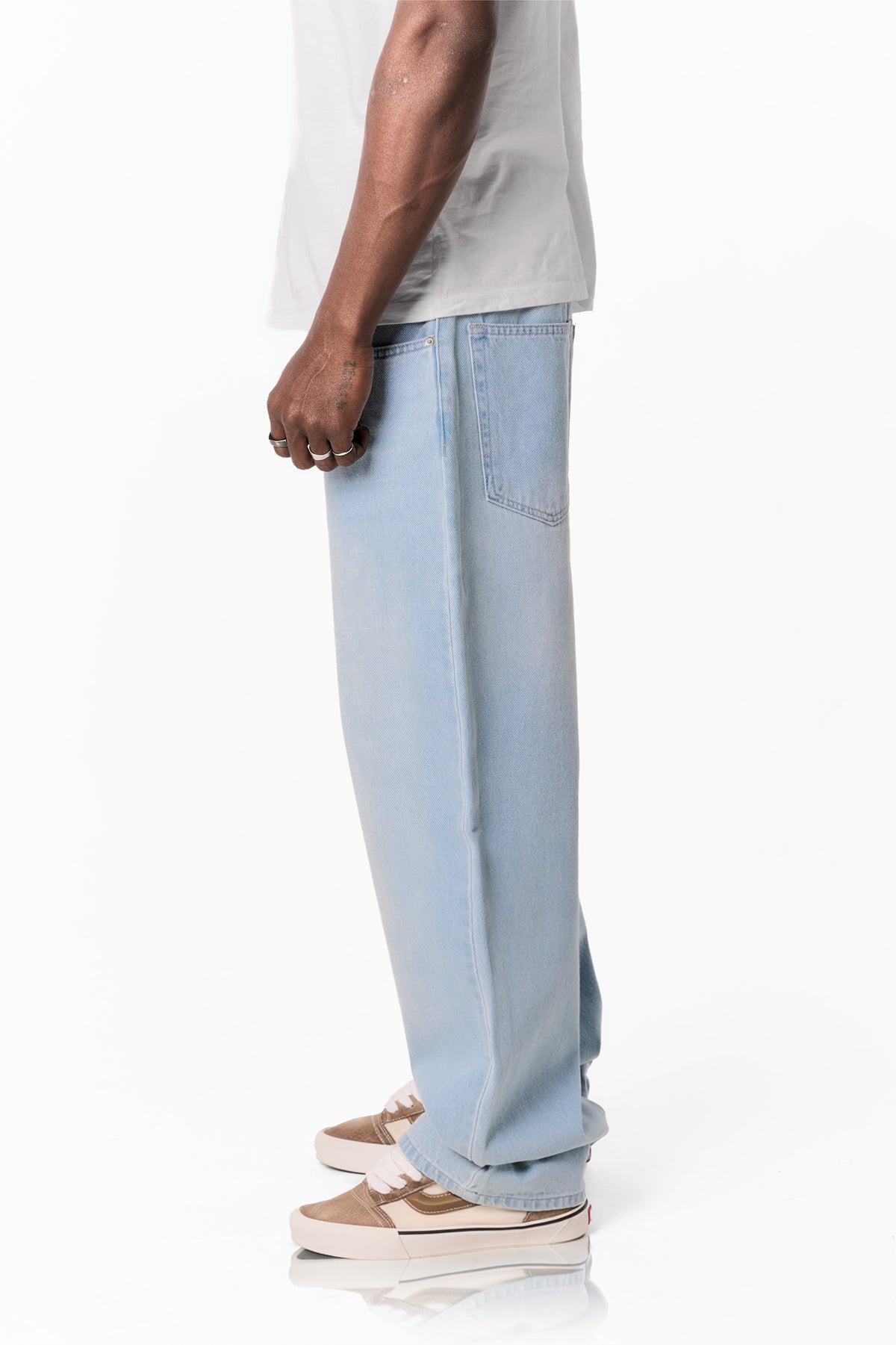 Skyline Fade baggy denim
