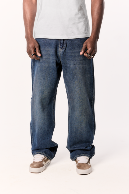 Bluestorm Fade Baggy Denim