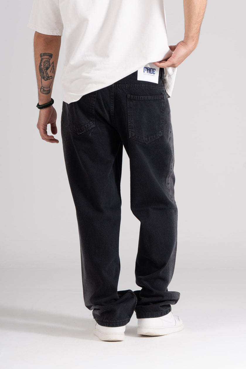 Shadow Steel Baggy Fit Jeans