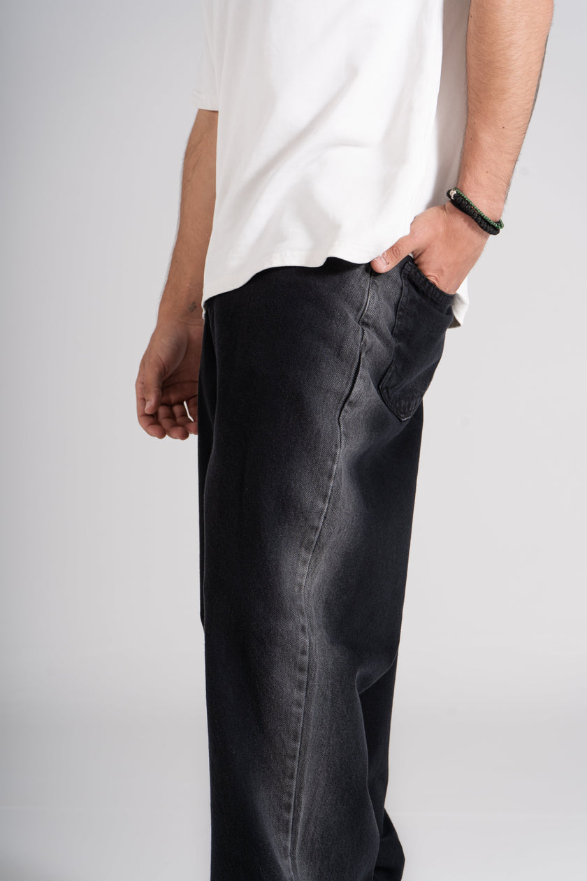Shadow Steel Baggy Fit Jeans