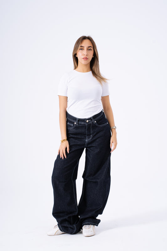 Night Mood Baggy Denim