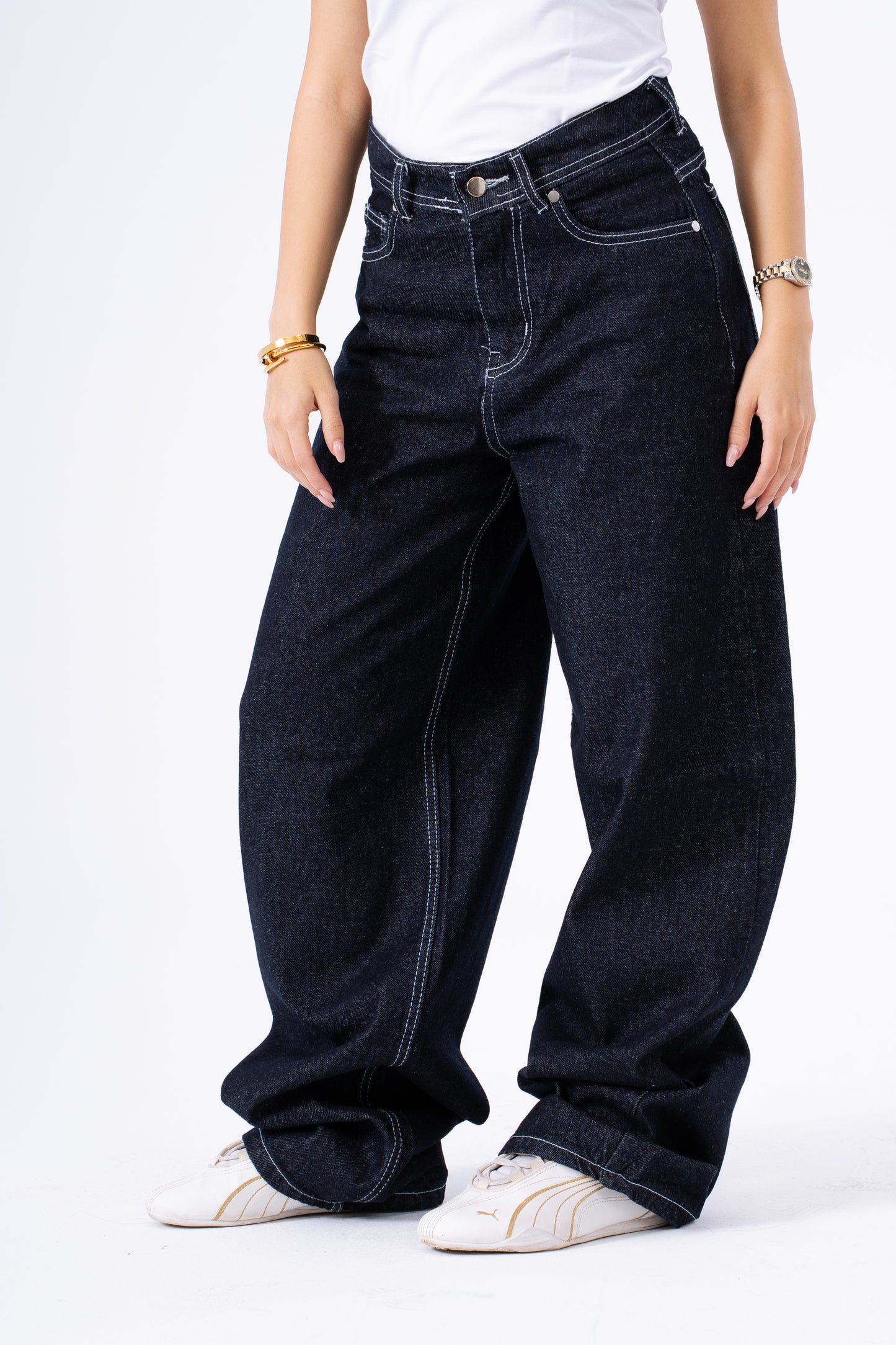 Night Mood Baggy Denim