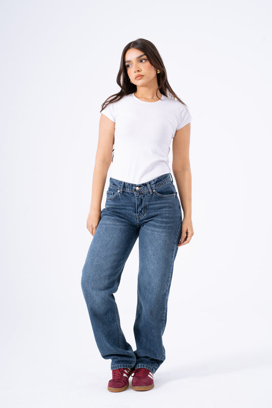 Blue Energy Straight Denim