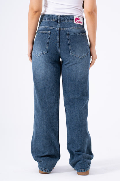 Blue Energy Straight Denim
