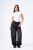 Dark Smoky Baggy Denim