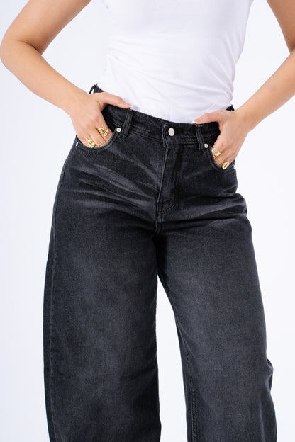 Dark Smoky Baggy Denim