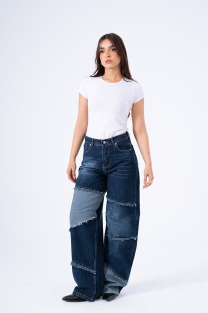 Blue Remix Baggy Denim