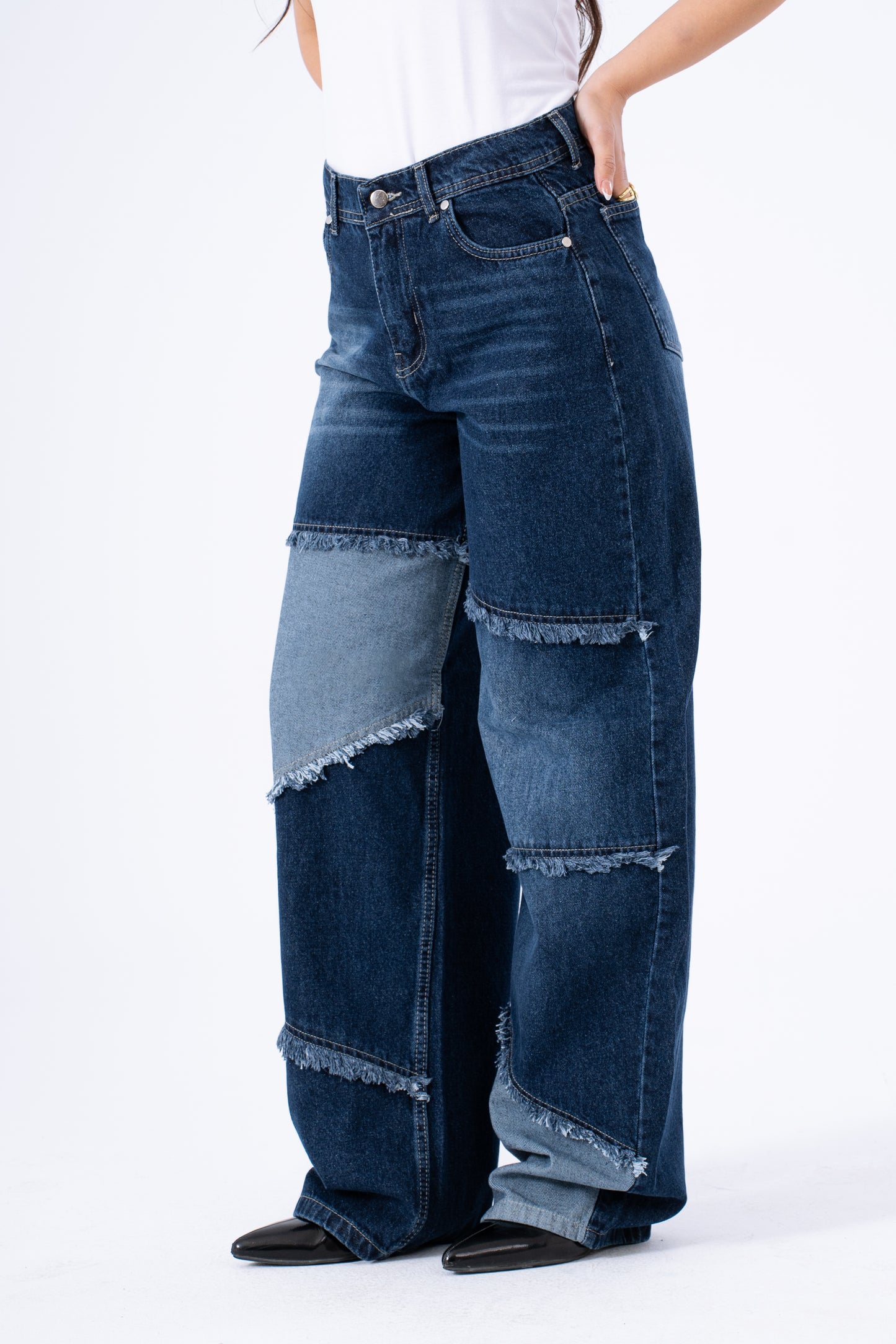 Blue Remix Baggy Denim