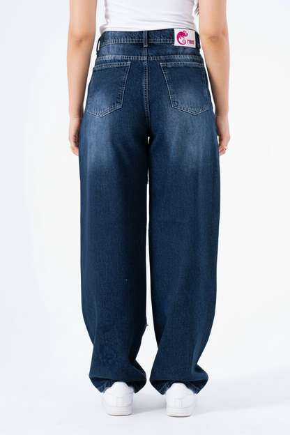 Blue Remix Baggy Denim