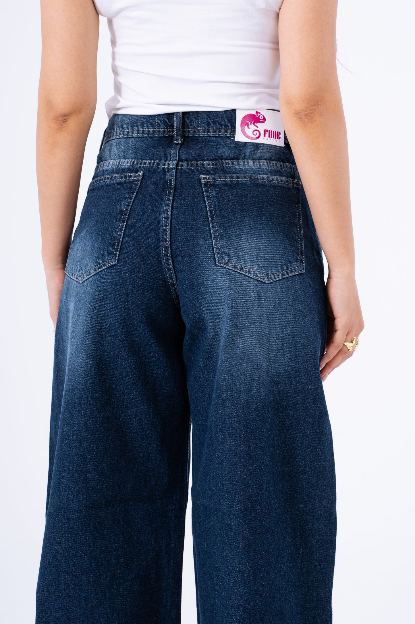 Blue Remix Baggy Denim