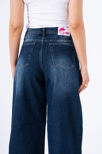 Blue Remix Baggy Denim