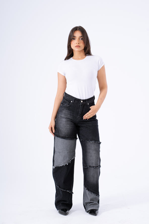 Dark Pixie Baggy Denim