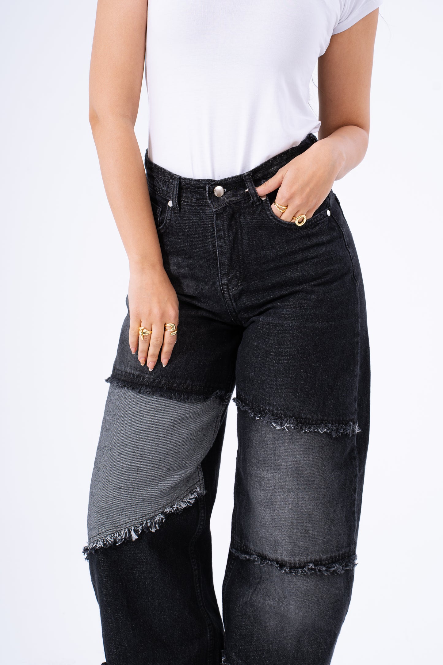 Dark Pixie Baggy Denim