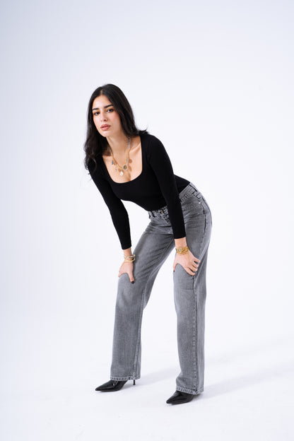 Moon Shadow Straight Denim