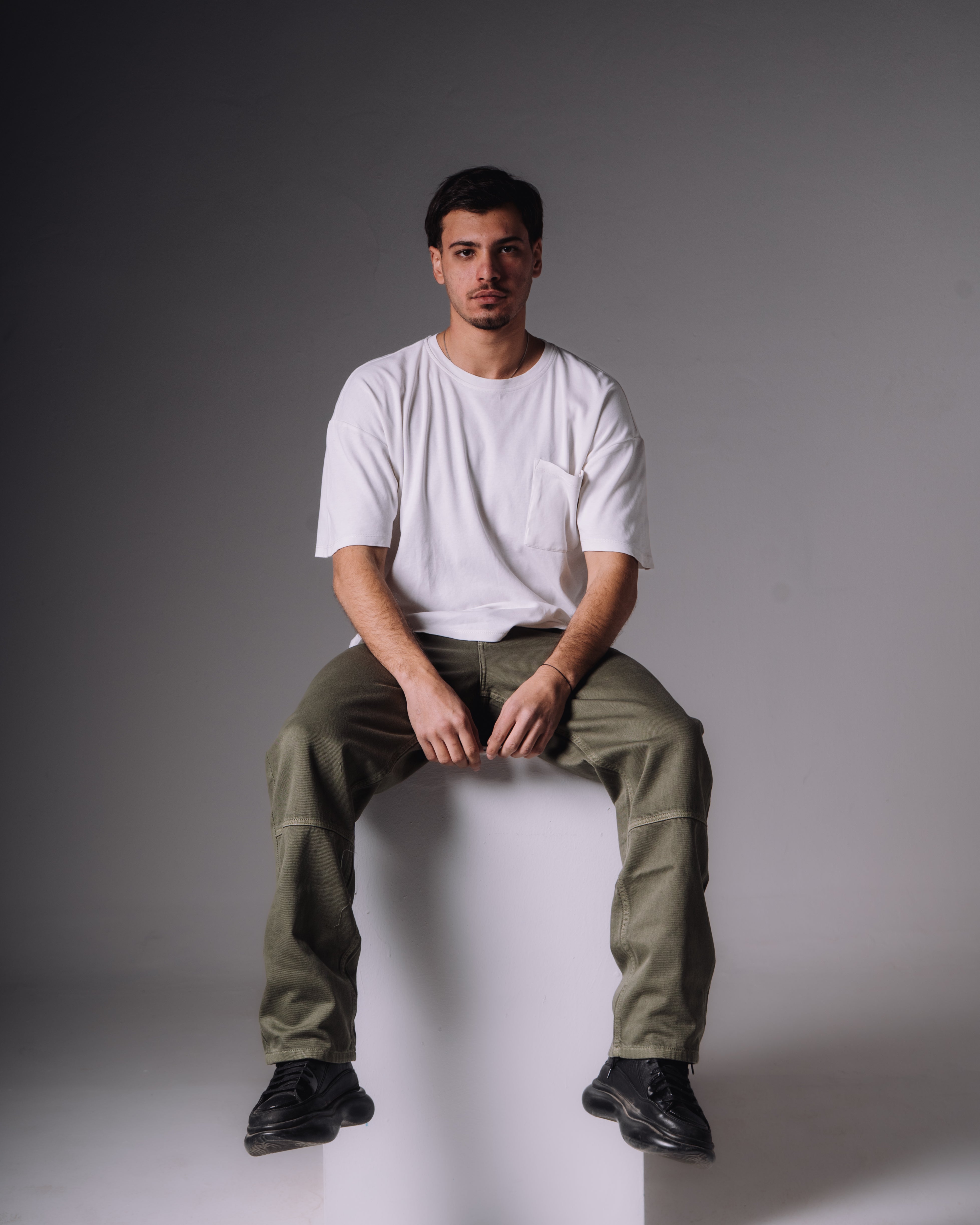 Olive Loose Fit Pant