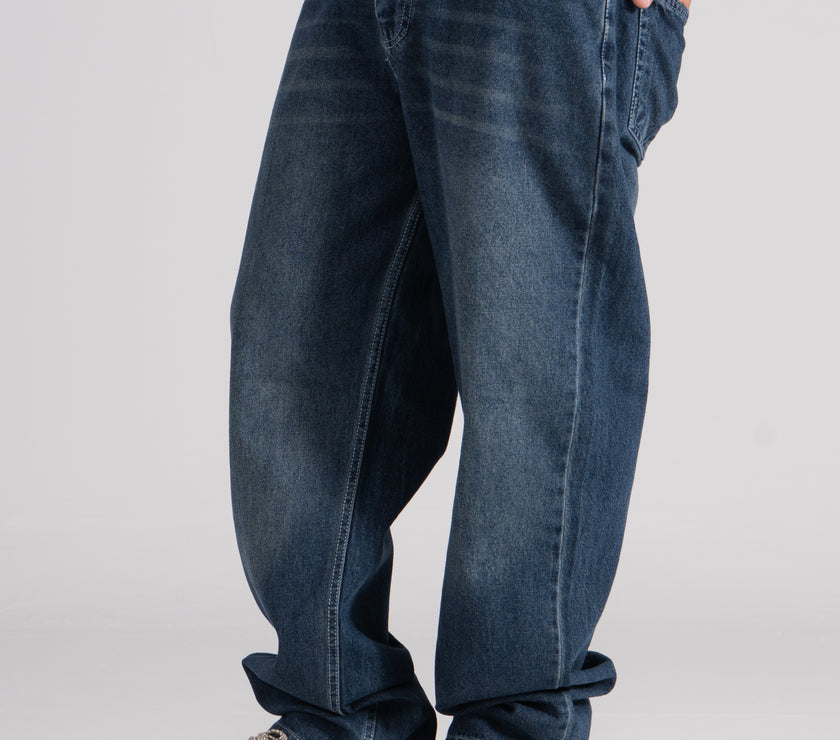 Echo-Fade Baggy Fit Jeans