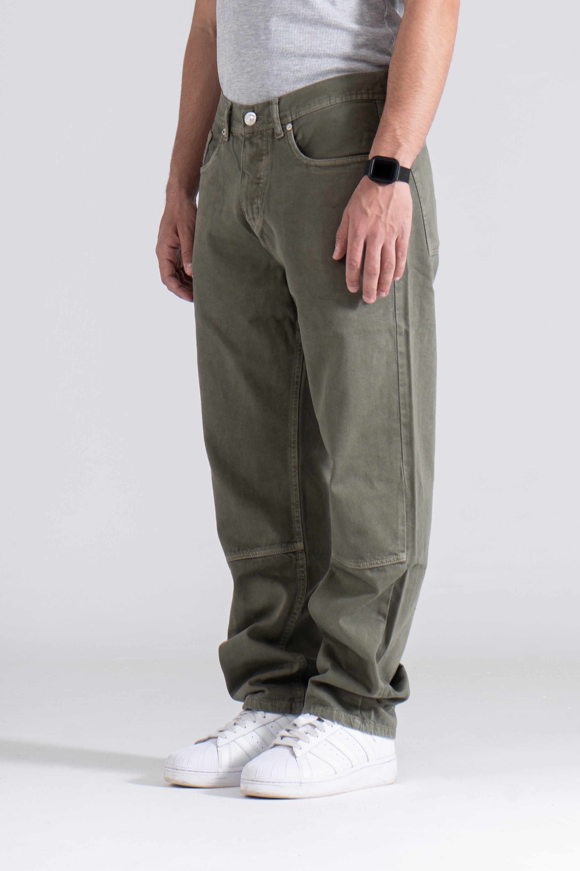 Olive Loose Fit Pant