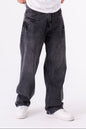 THUNDERBOLT BLACK BAGGY DENIM