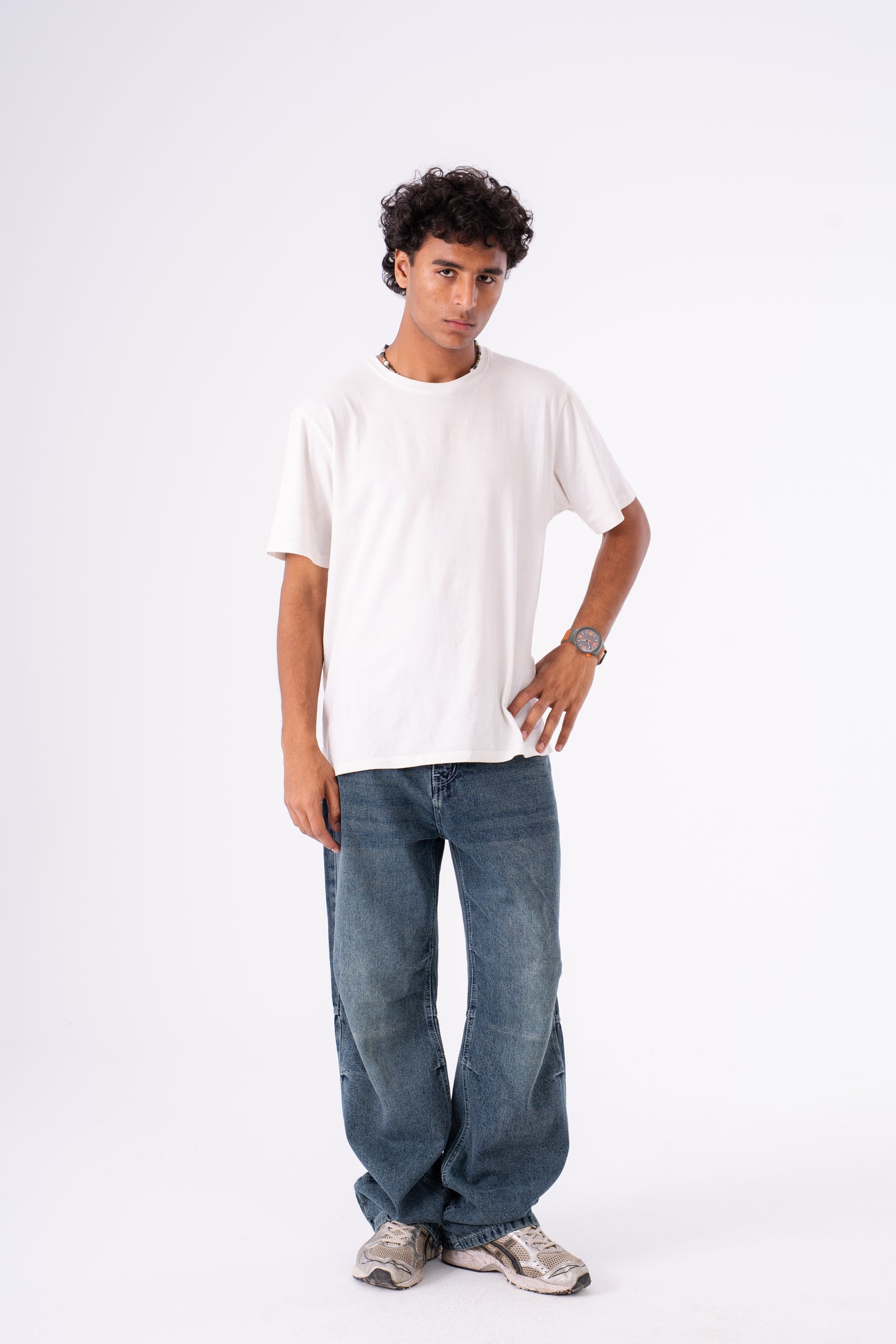 VINTAGE BLUE WASH BAGGY