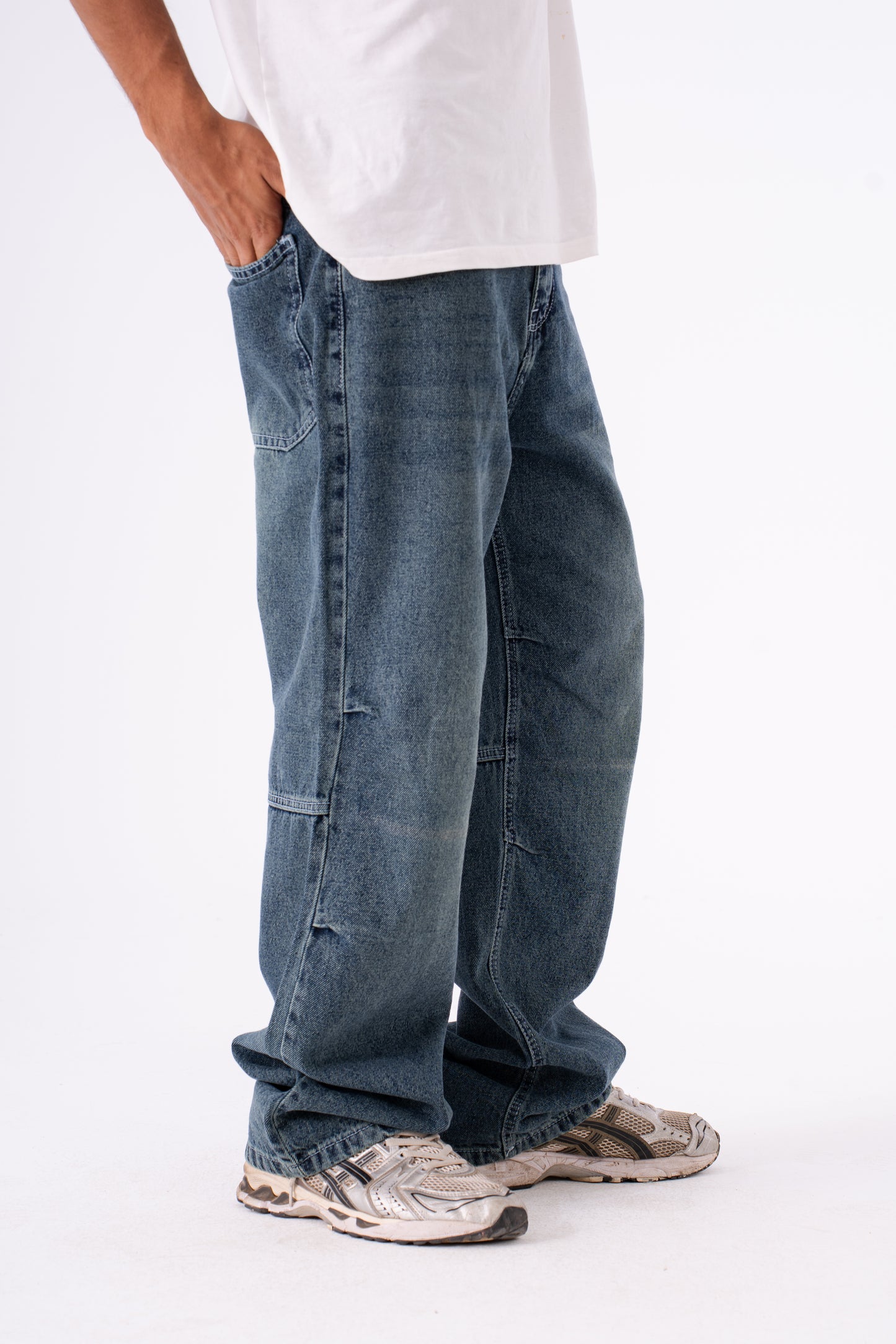 VINTAGE BLUE WASH BAGGY