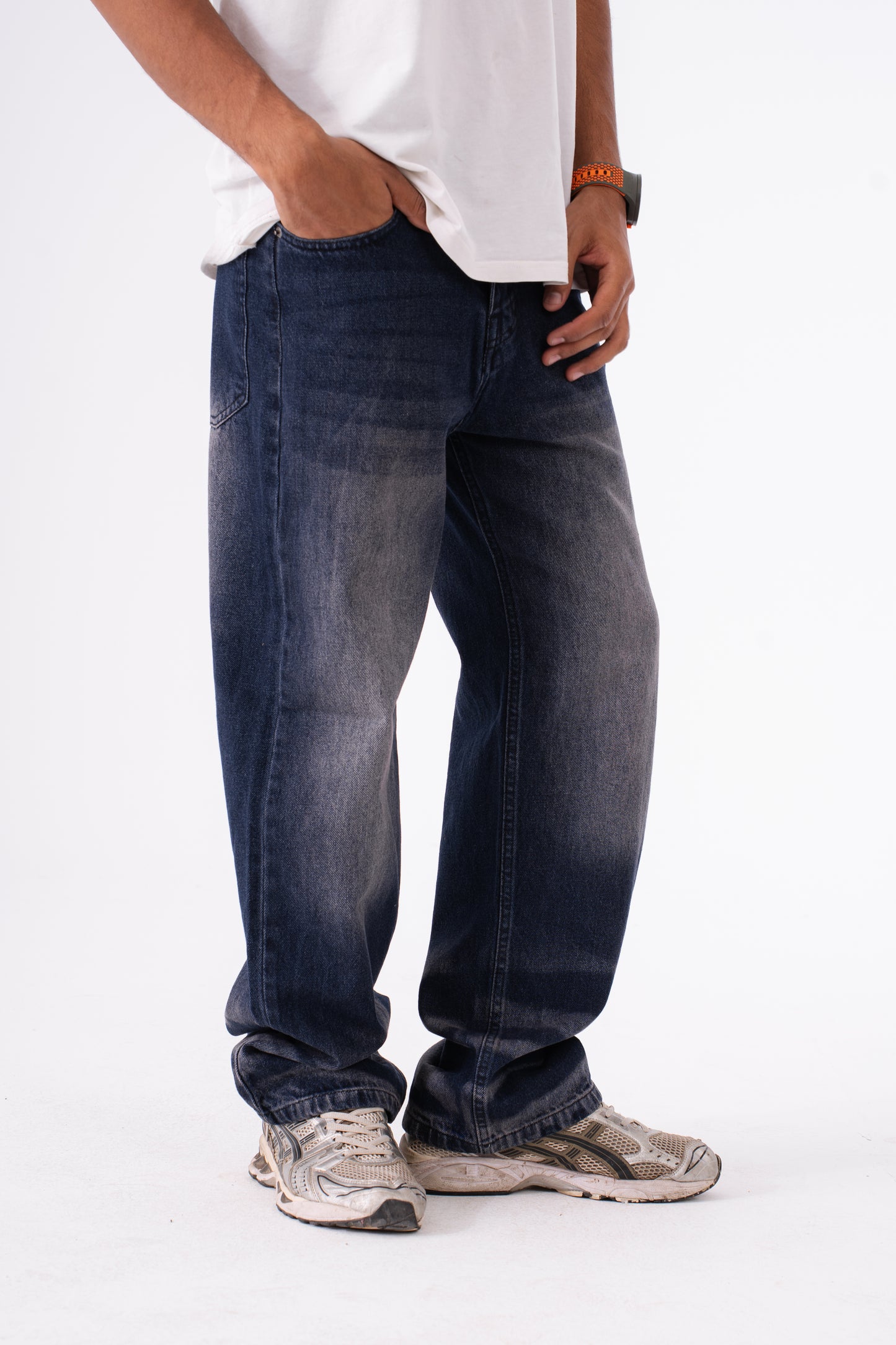 DEEP SPACE BAGGY DENIM