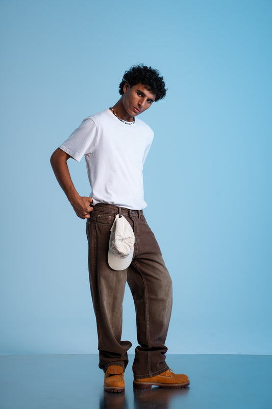COCOA MODE BAGGY DENIM