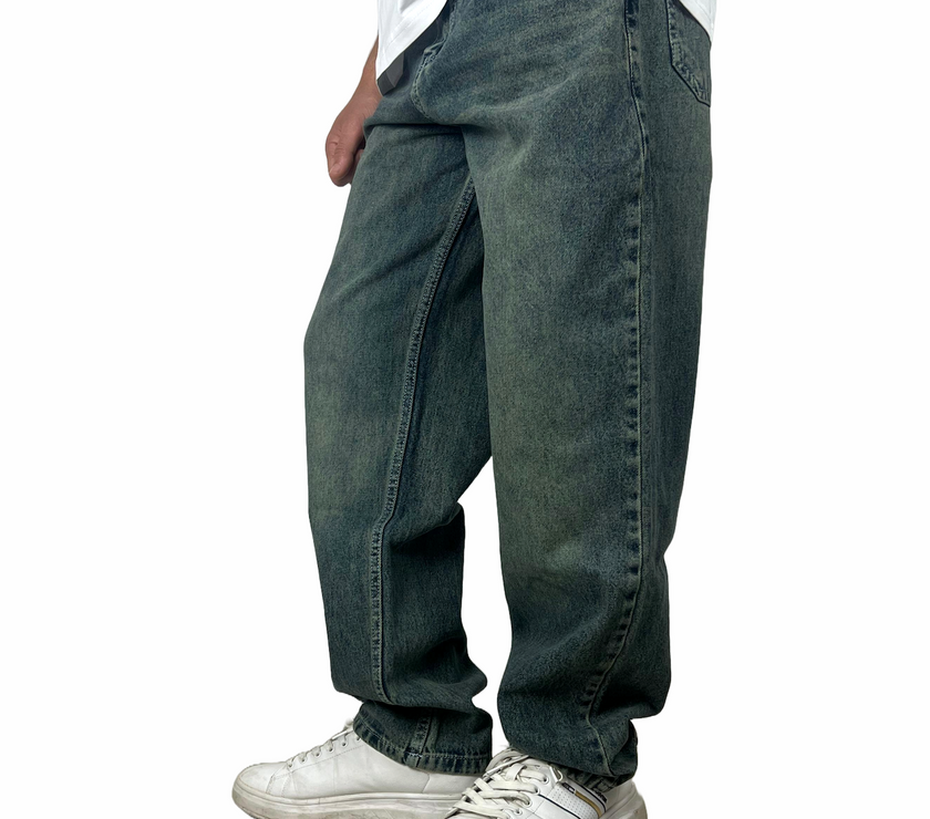 Lowkey-Fade Baggy Fit Jeans