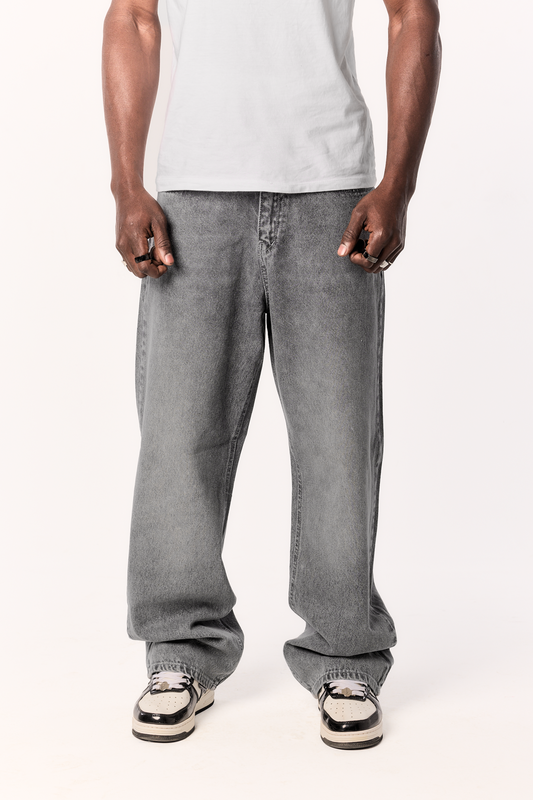 SILVERSTONE WASHED BAGGY DENIM