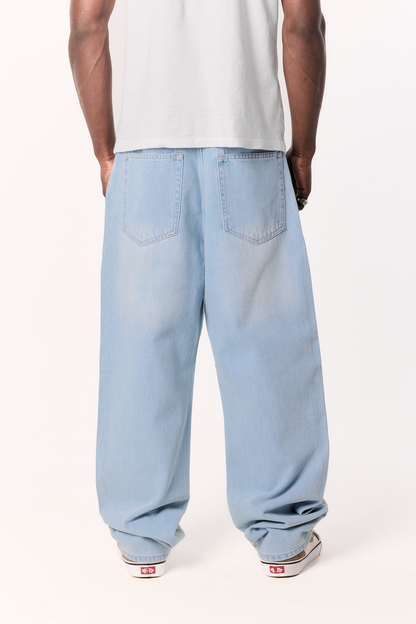Skyline Fade baggy denim