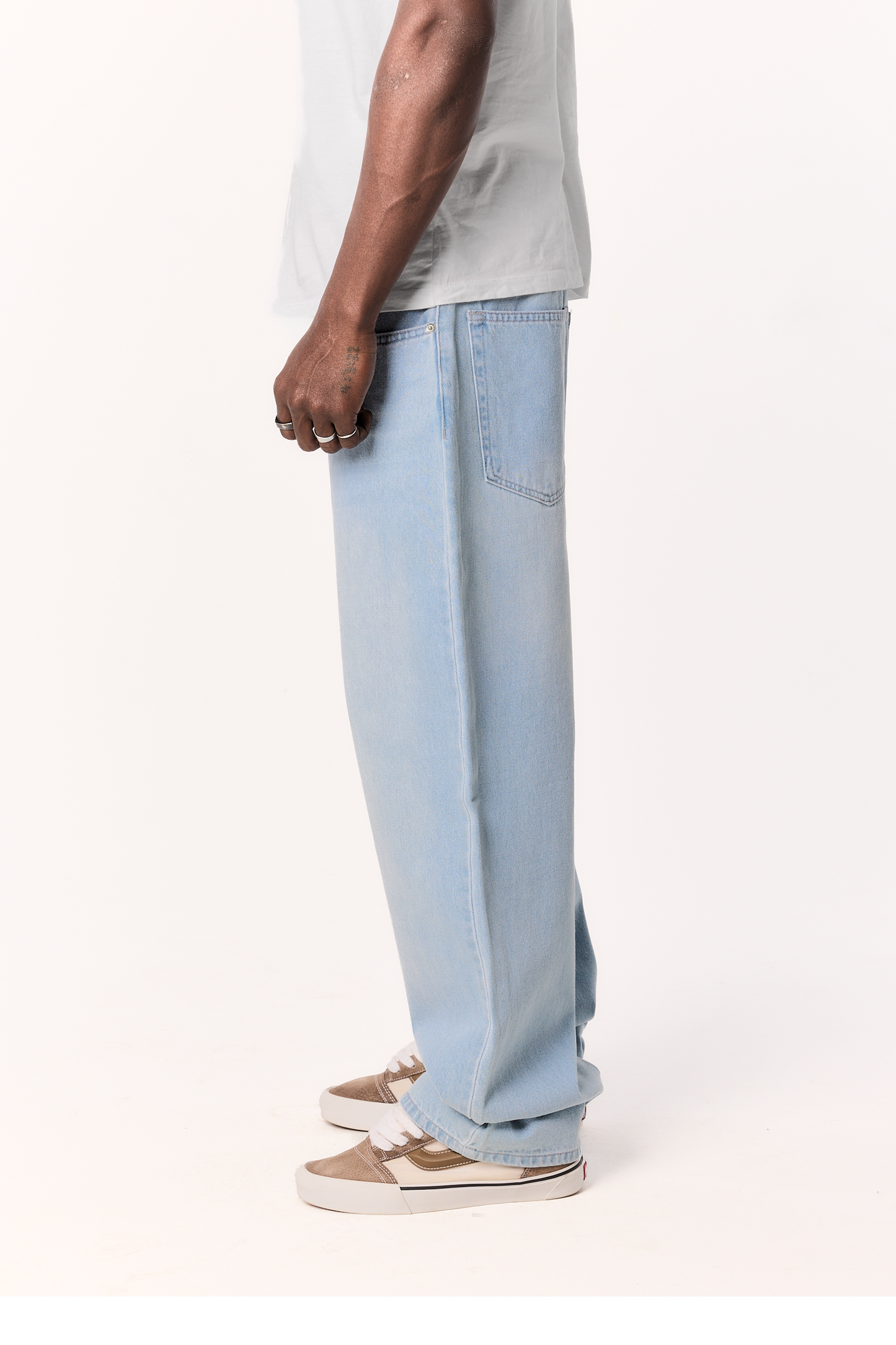 Skyline Fade baggy denim