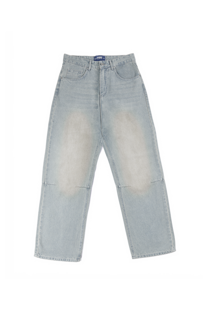 Tinted Blue baggy denim