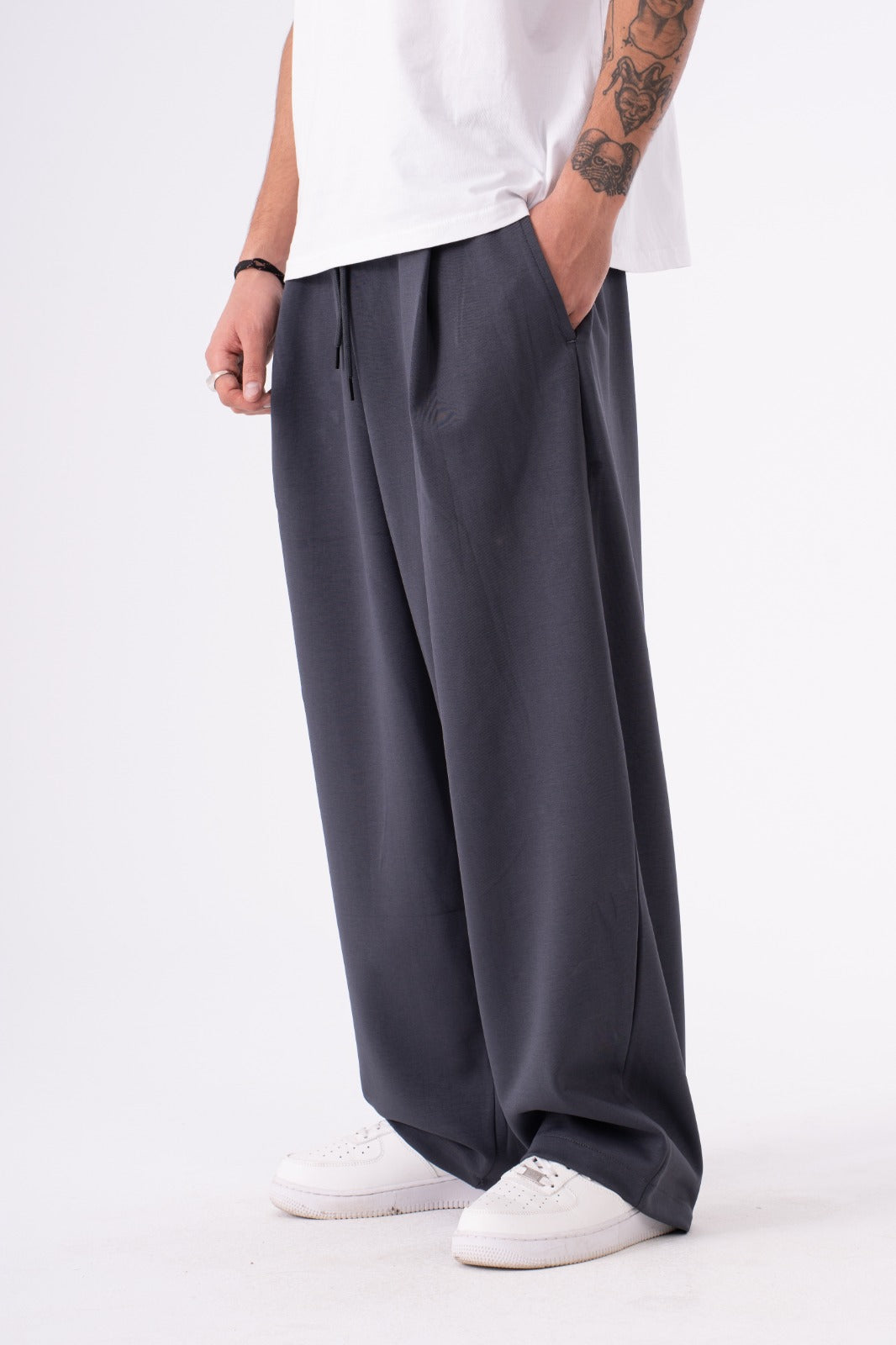 URBAN FLEX Interlock Sweatpants - Dark Gray