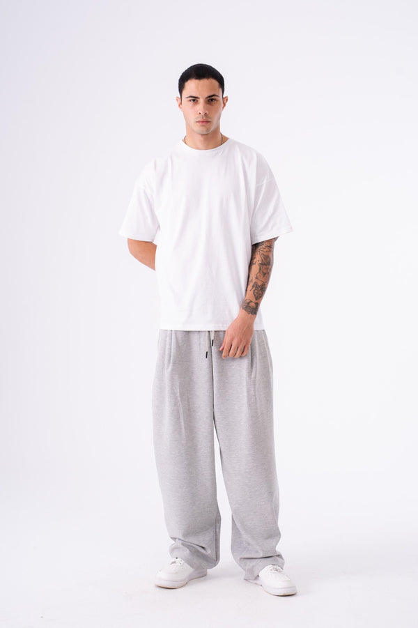 URBAN FLEX Interlock Sweatpants - Light Gray