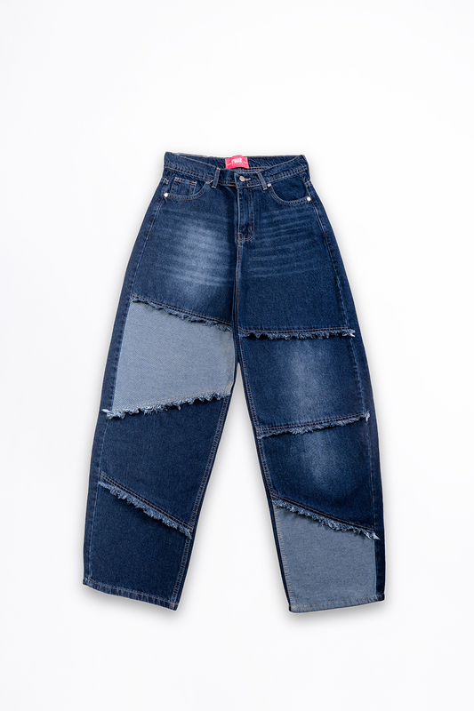 Blue Remix Baggy Denim