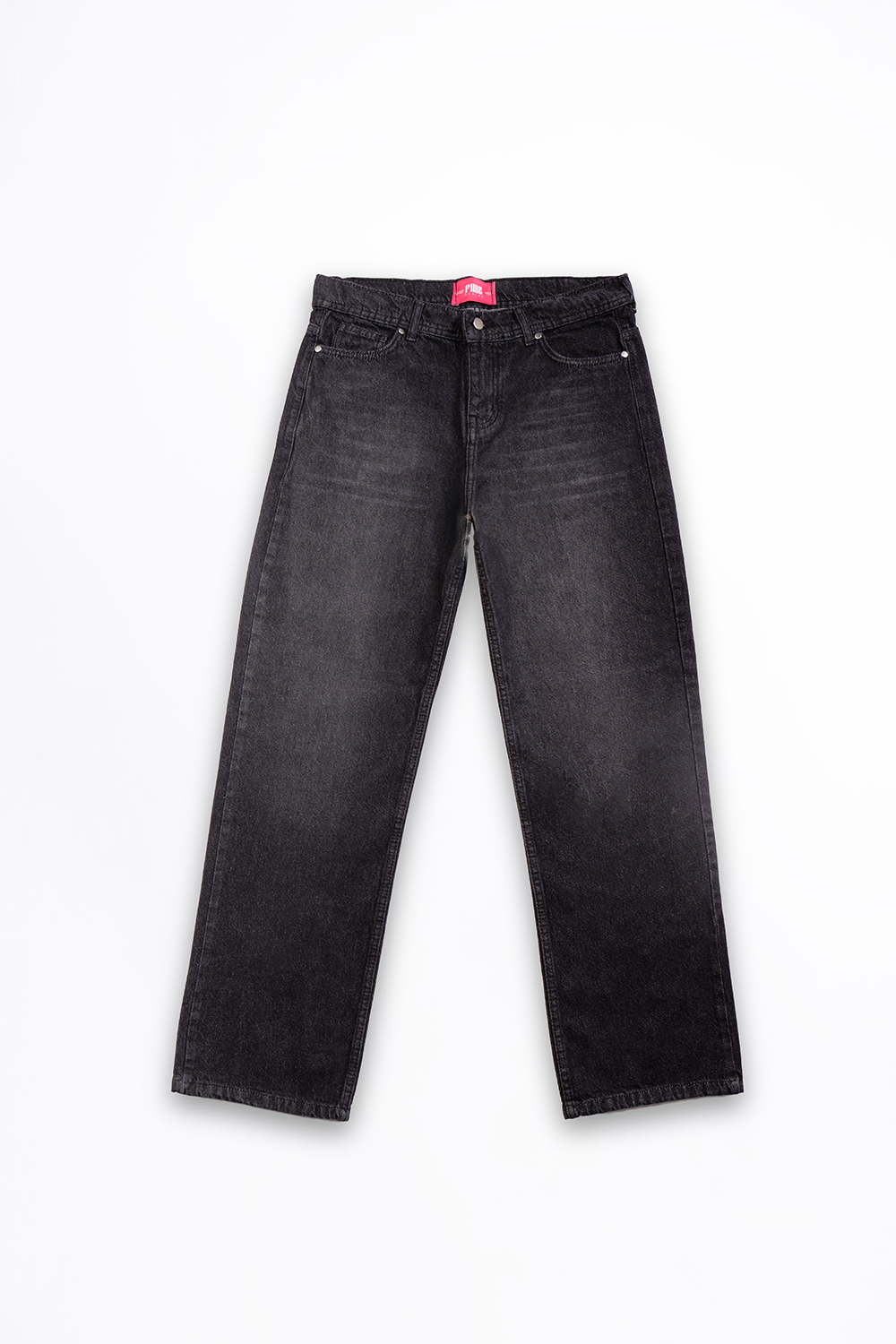 Dark Bloom Straight Denim