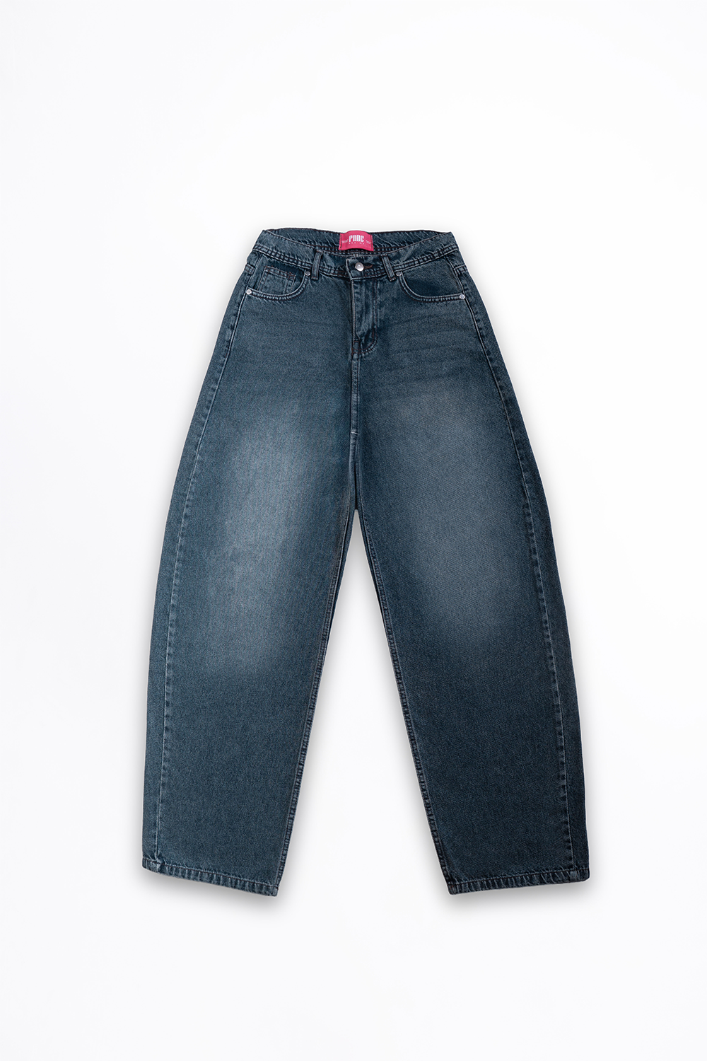 Frosted Blue Baggy Denim