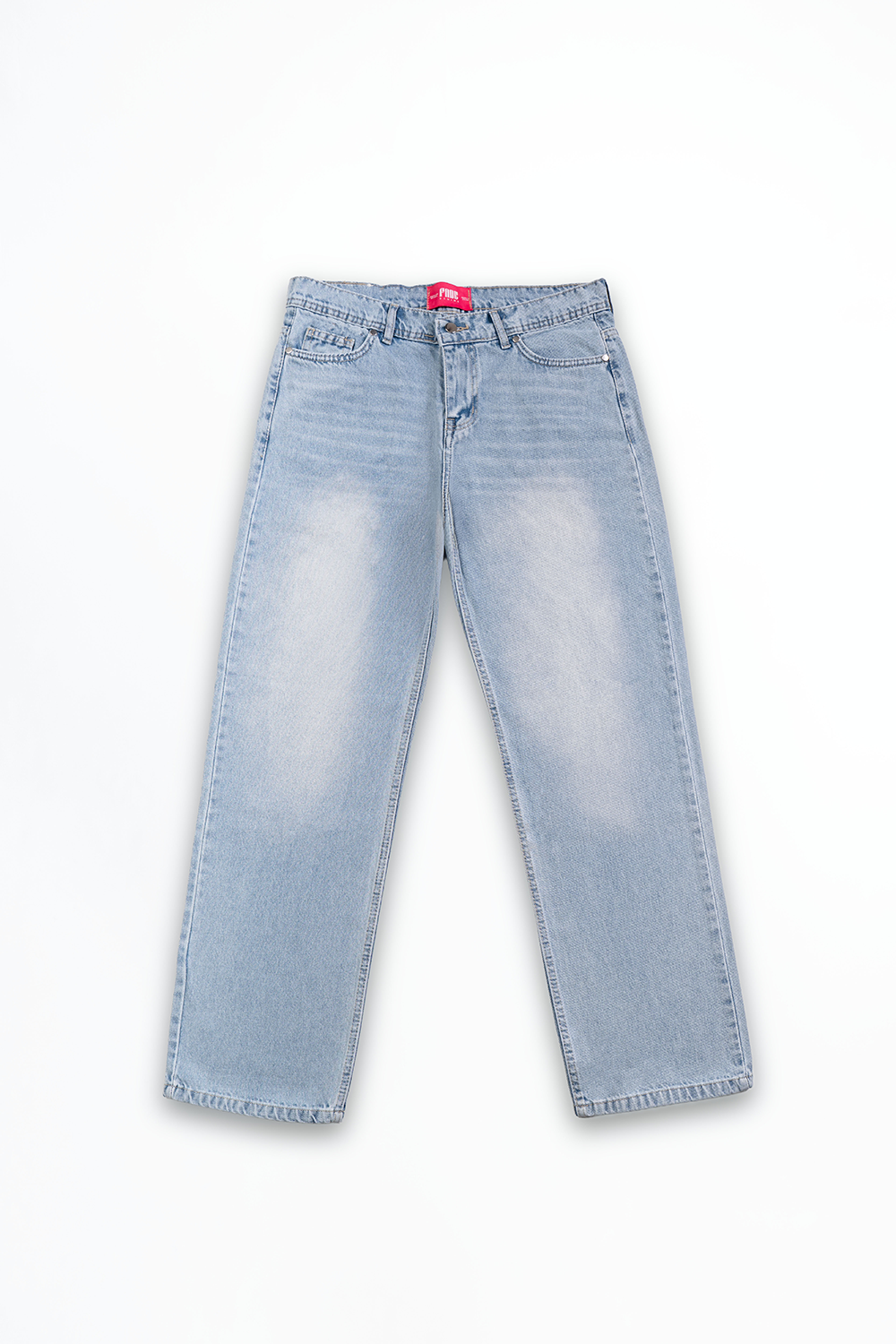 Sky Romance Straight Denim