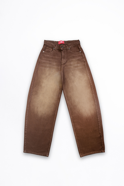 Toffee Baggy Denim